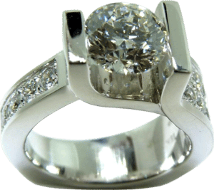Hearts On Fire&reg; Diamond Engagement Ring