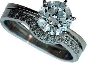 Diamond Wedding Band to Match Engagement Ring