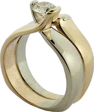 Gold Ring Upgrade With A Hearts On Fire&reg; Diamond