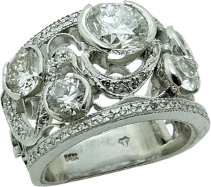 Custom Designed Diamond Ring