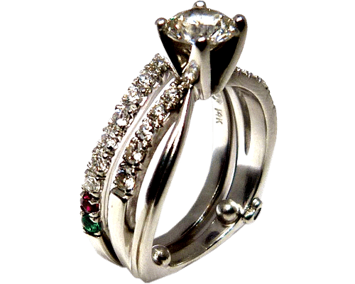 Wedding Band To Match Mark Schneider Engagement Ring