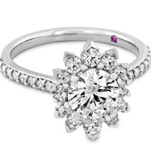 Behati Say It Your Way Oval Engagement Ring by Hearts on Fire