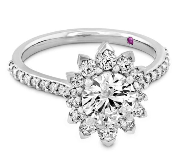 Behati Say It Your Way Oval Engagement Ring by Hearts on Fire