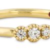 Behati Sweetheart Band by Hayley Paige for Hearts on Fire featuring 0.011ctw of ideal cut Hearts on Fire diamonds.