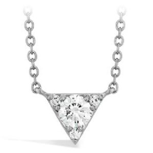 Hearts On Fire Triplicity Triangle Diamond Pendant