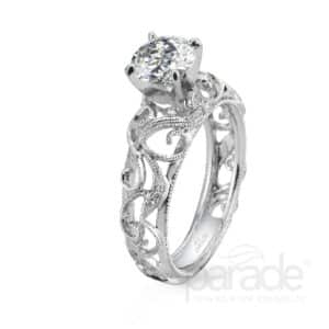Hera Bridal Solitaire Engagement Ring by Parade