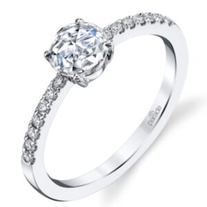 Lumiere Bridal Solitaire Engagement Ring by Parade
