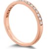 Lorelei Bloom rose gold band by Hearts on Fire