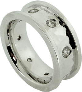 Newbold Men's Gypsy Set Diamond Ring