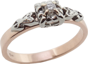 Rose Gold Rebuilt Ring