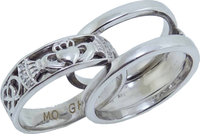 Wedding Band Sleeve Ring